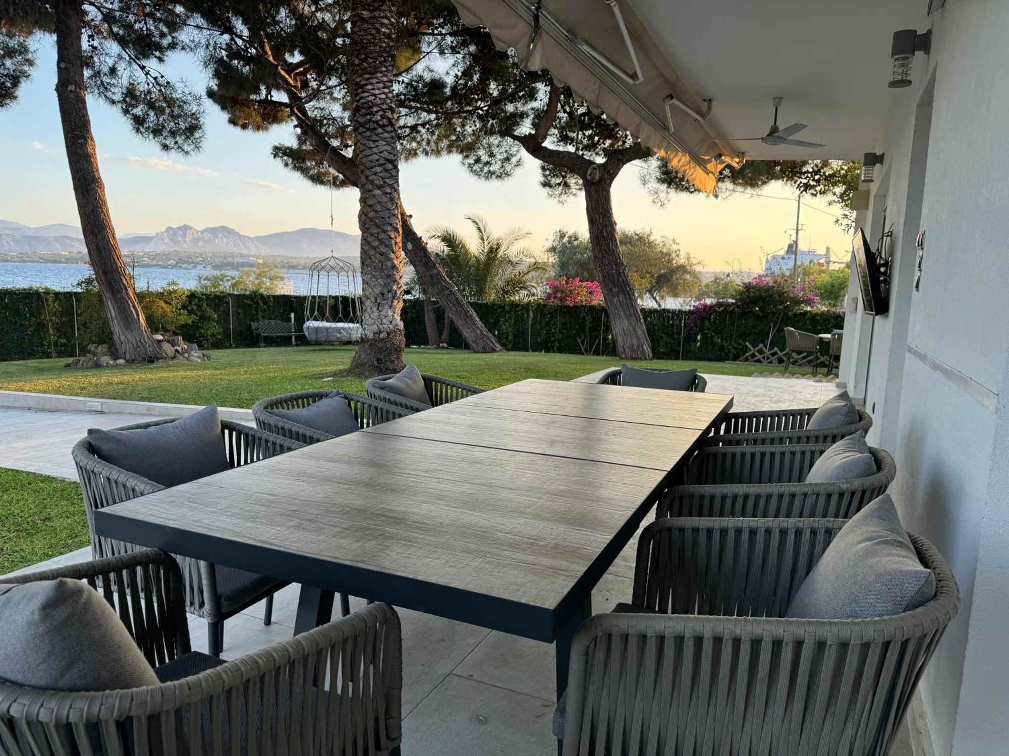 Zoza Luxury Villa Isthmia By The Sea With Private Pool Kalamáki Exterior foto
