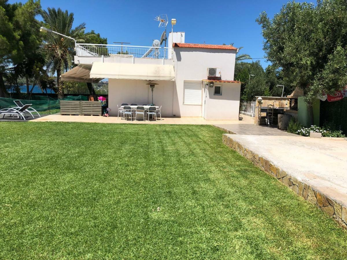 Zoza Luxury Villa Isthmia By The Sea With Private Pool Kalamáki Exterior foto